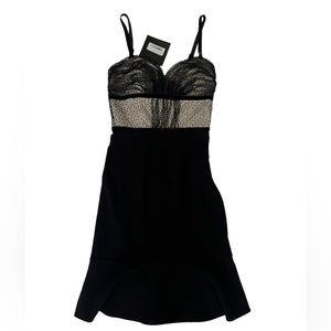 NWT Cynthia Rowley Black Cami Dress size 0